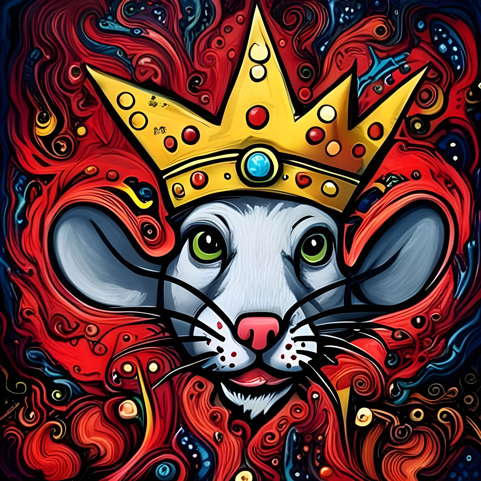 Rat King in Red