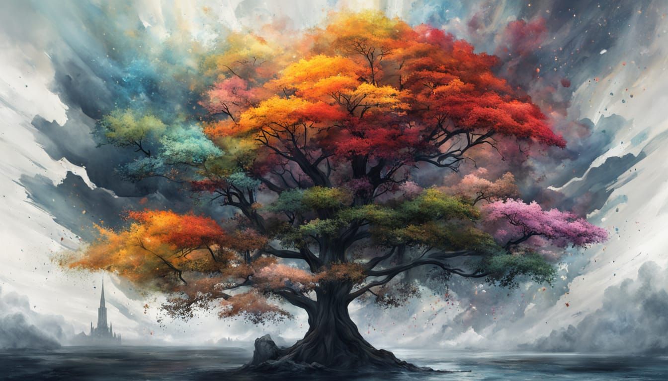 Surreal Composition in Style of Surreal Art Masters