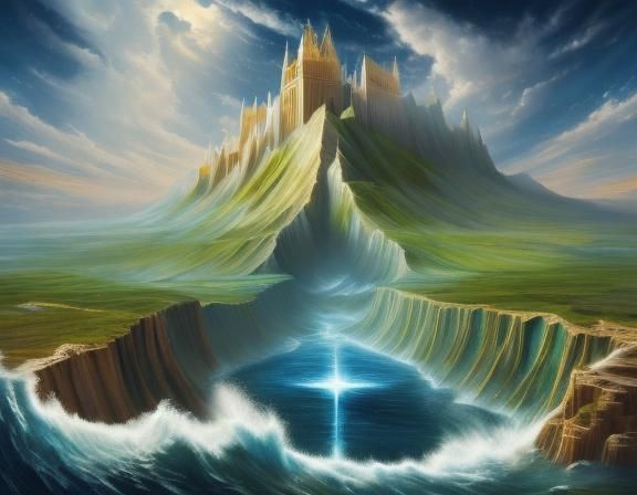 Primordial Sea Breaks Open, Clouds Drip Dew