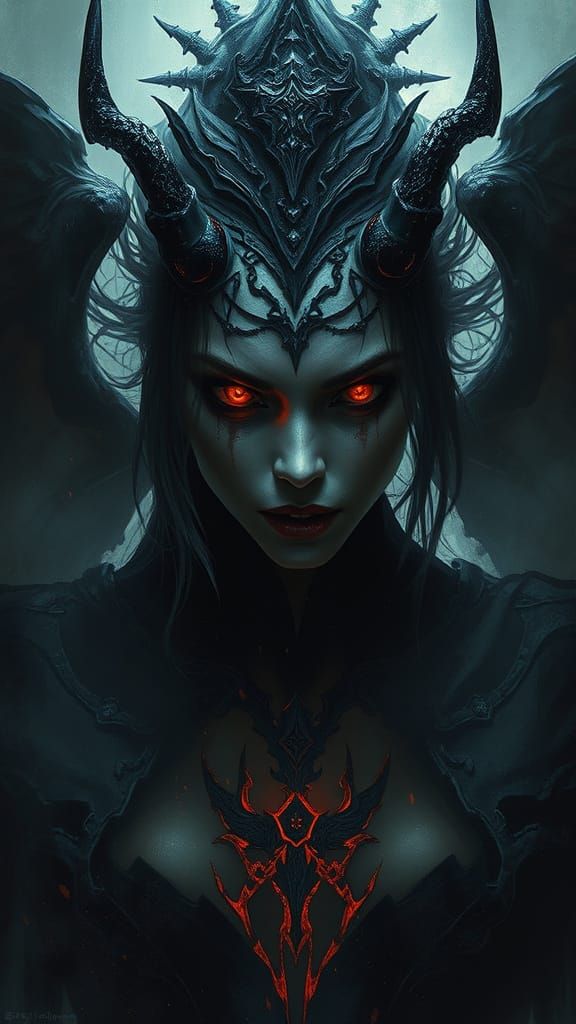 Eldritch High Priestess Confronts Blinding Light