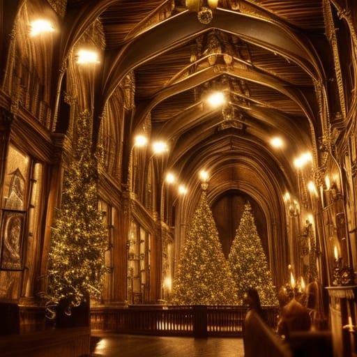 Hogwarts Christmas: Magical Yule in the Great Hall
