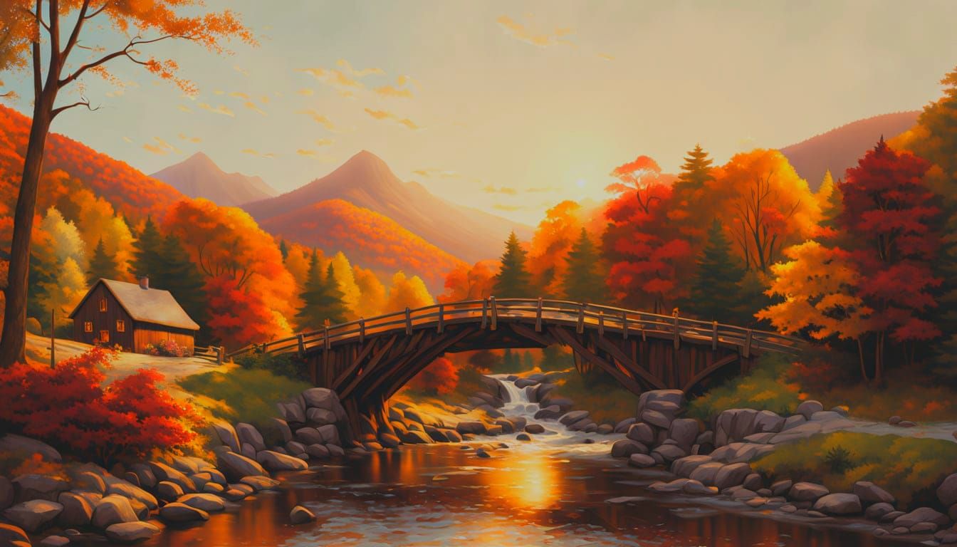 Autumn Bridge