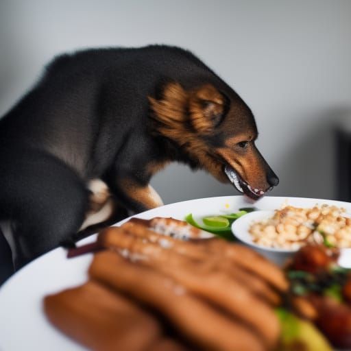 Sigma Eating Zaza: Professional Quality Photograph