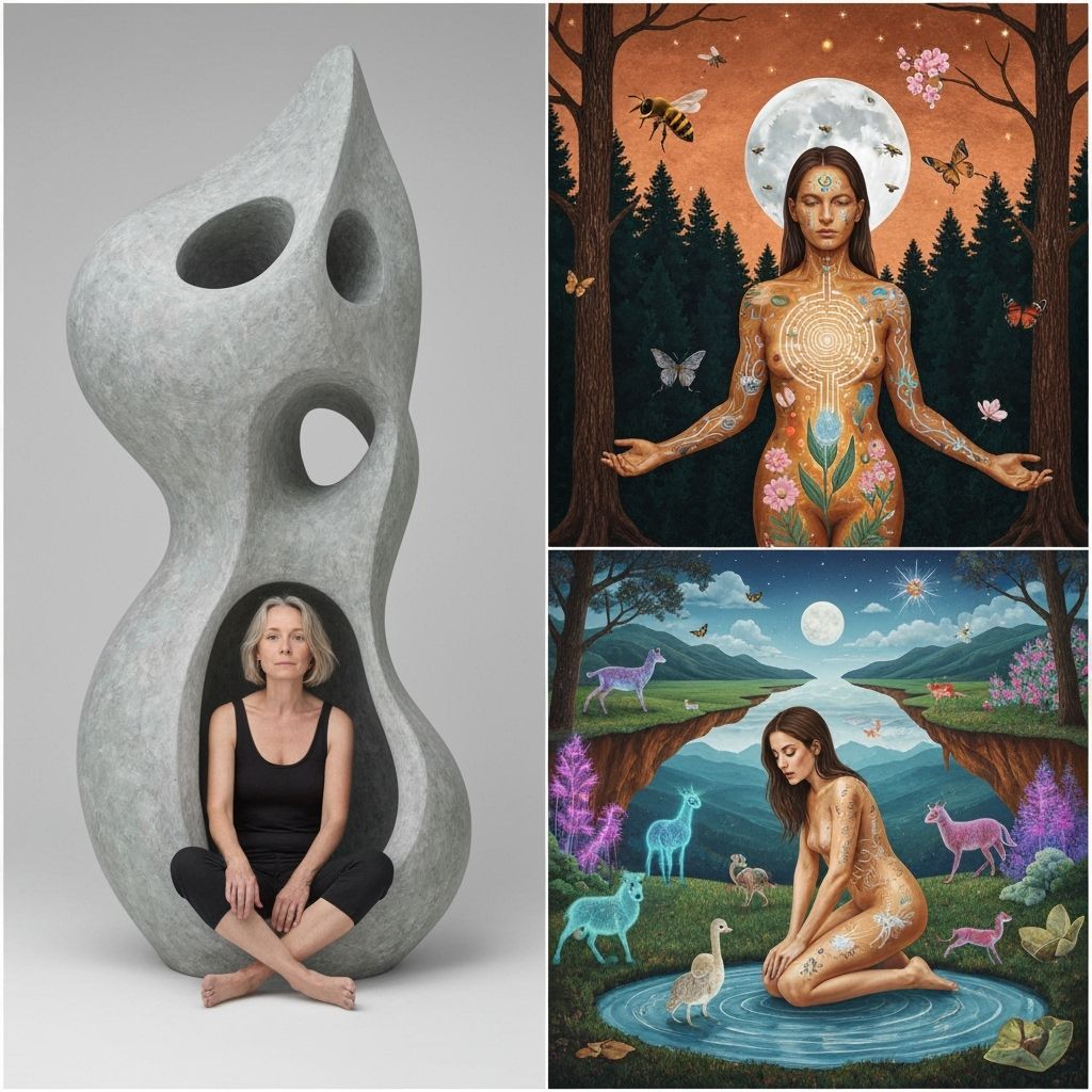 Sculptor Embraces Abstract Creation in Surreal Bio-Art