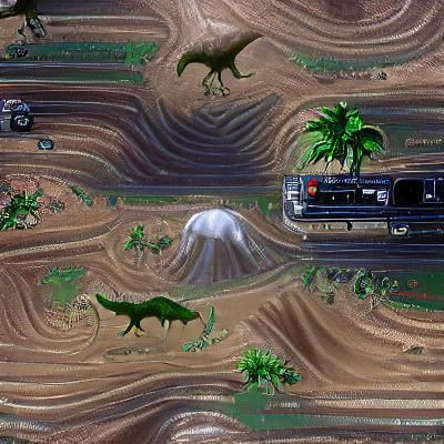 Roaring T-Rex in Lush Jungle, Photorealistic