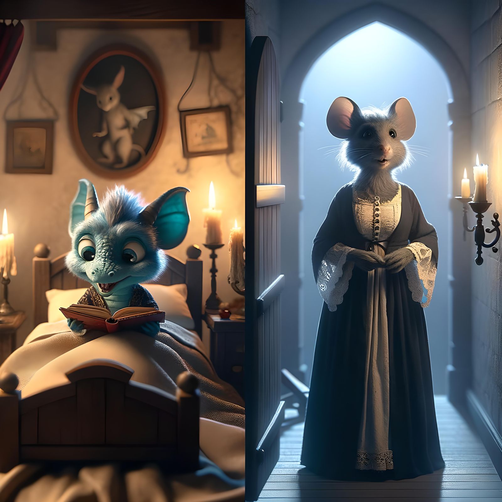 Azure Dragon's Secret Late-Night Reading