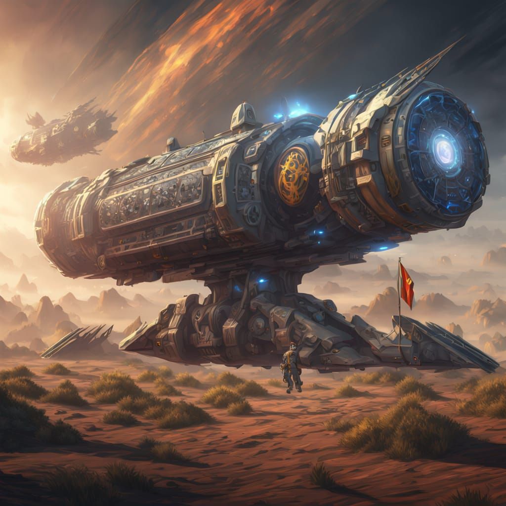 Golden Space Armor Hero Lands in Australia: A Futuristic Mar...