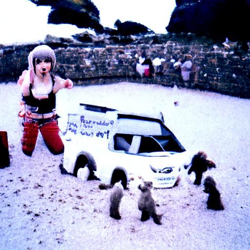 Carly Rae Jepsen Performs for Polar Bears, Polaroid Style