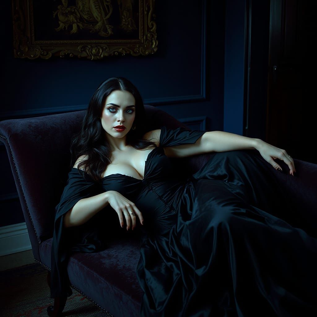 gothic female vampire