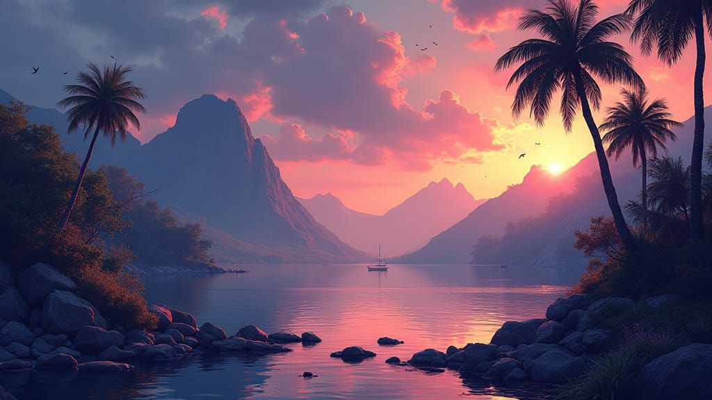 Monochromatic Purple Haze Digital Art