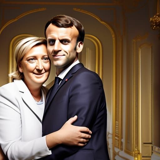 Political Leaders Embrace: A Professional Portrait