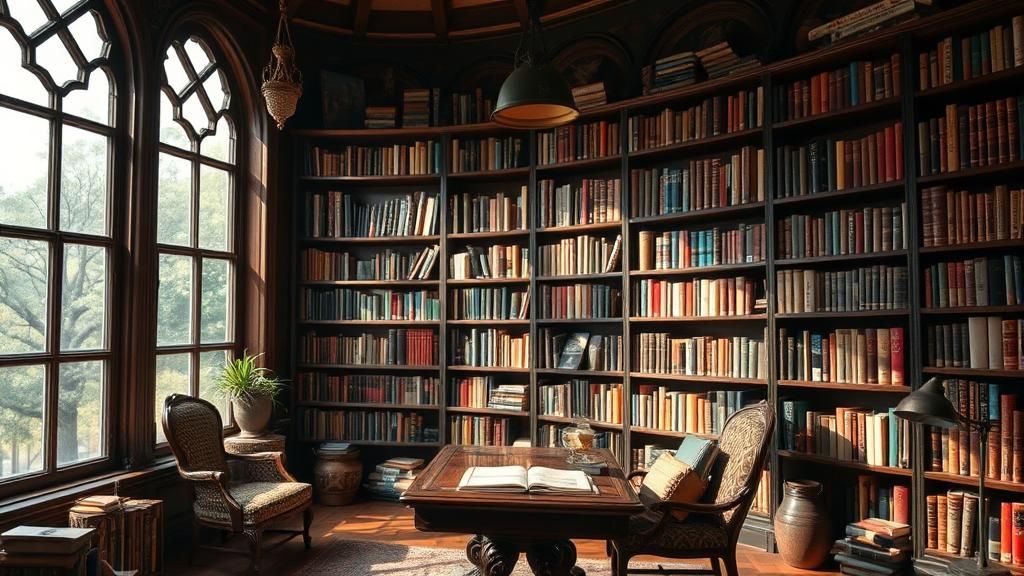 Mysterious Bookroom: Absorbing Wisdom