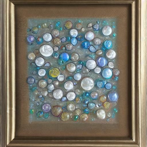 Surreal Still Life: Melted Candles and Jewels