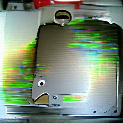 Hard Drive Disaster Generated by AI