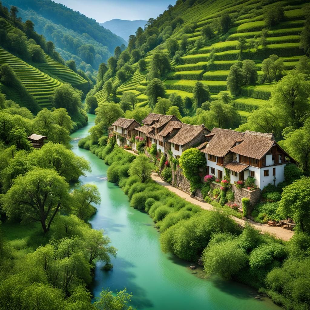 Harmonious Village Merges Into Eco-Friendly Future Cities