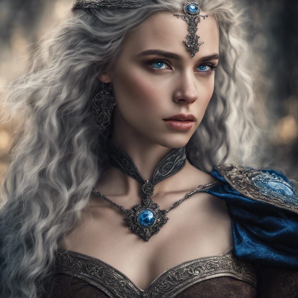 Seneschal of Targaryen Princess: Hyperrealistic Portrait