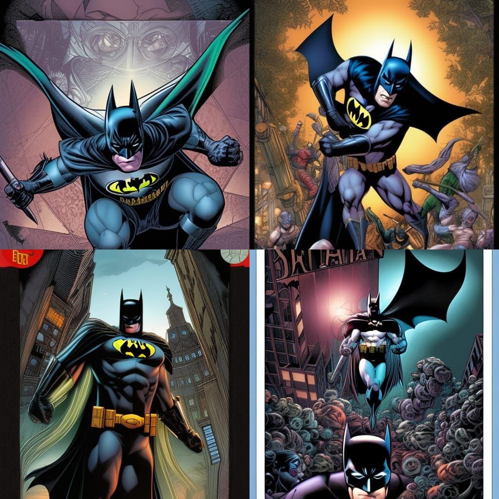 Batman Comic Book Art by Mark Brooks and Dan Mumford