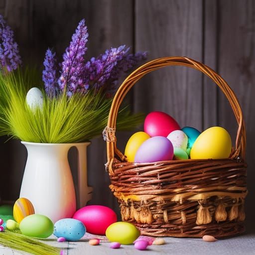 Tiskit-a-taskit, My Easter Basket