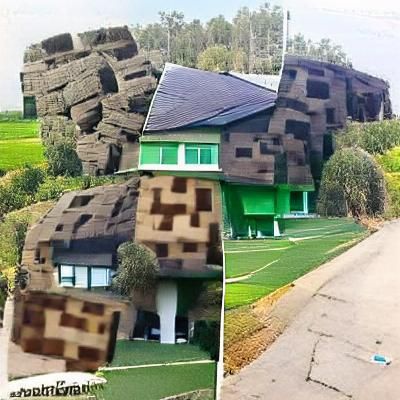 Minecraft House in Real Life