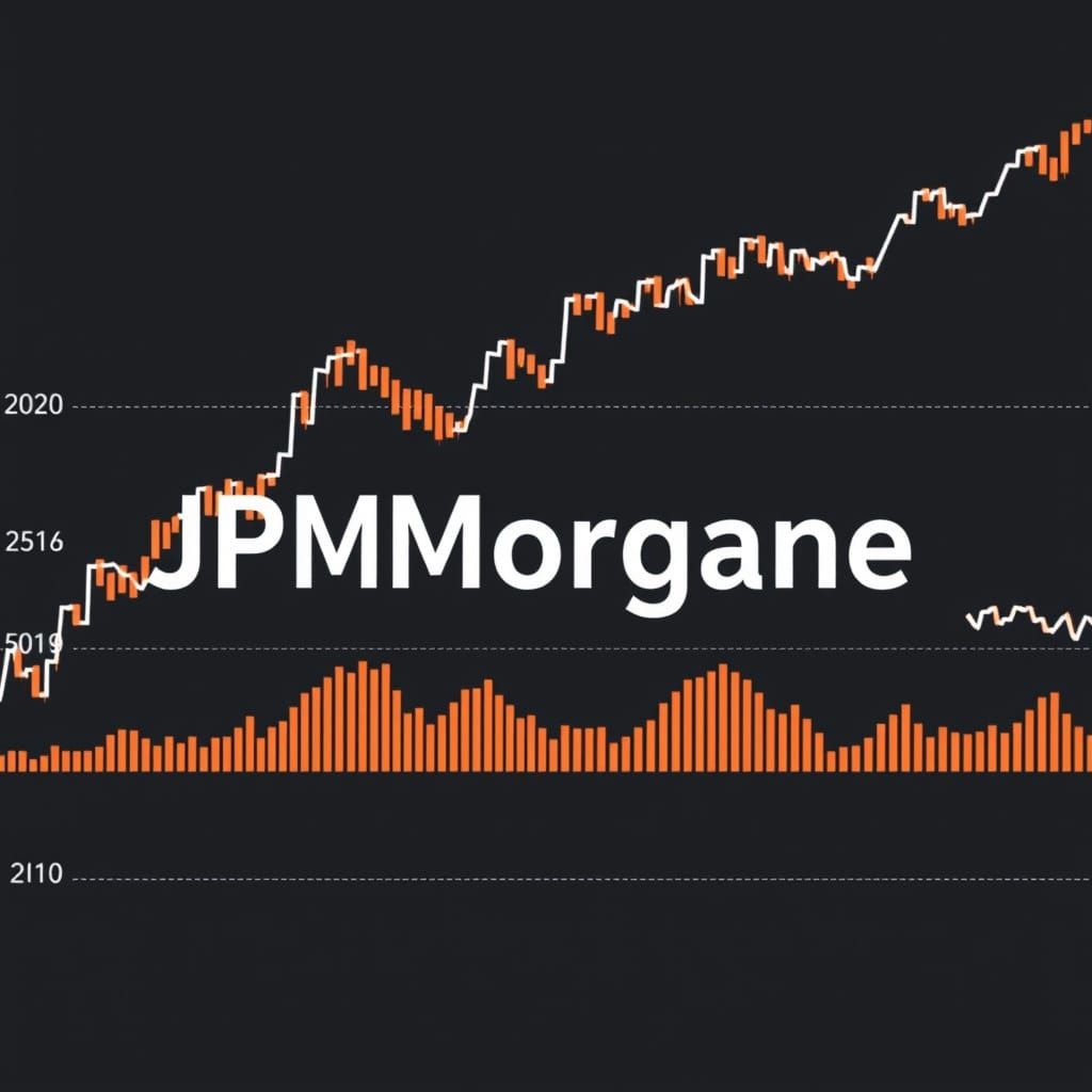 Dow Jones Stock Market Visualized in Bloomberg-Style Data Vi...