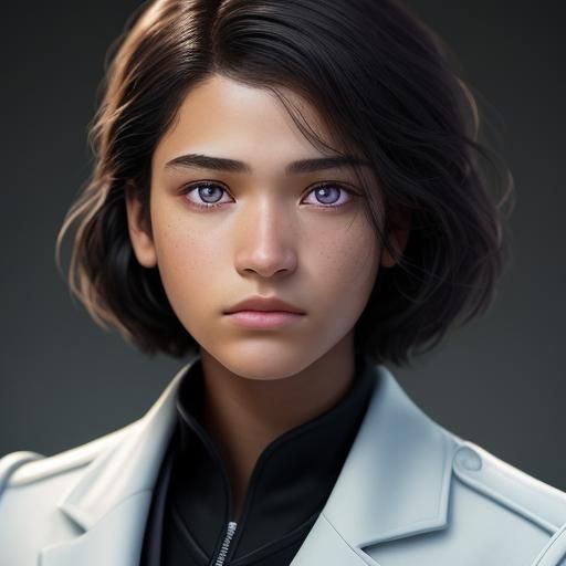 Nervous District 12 Tribute: Close-Up Color Portrait