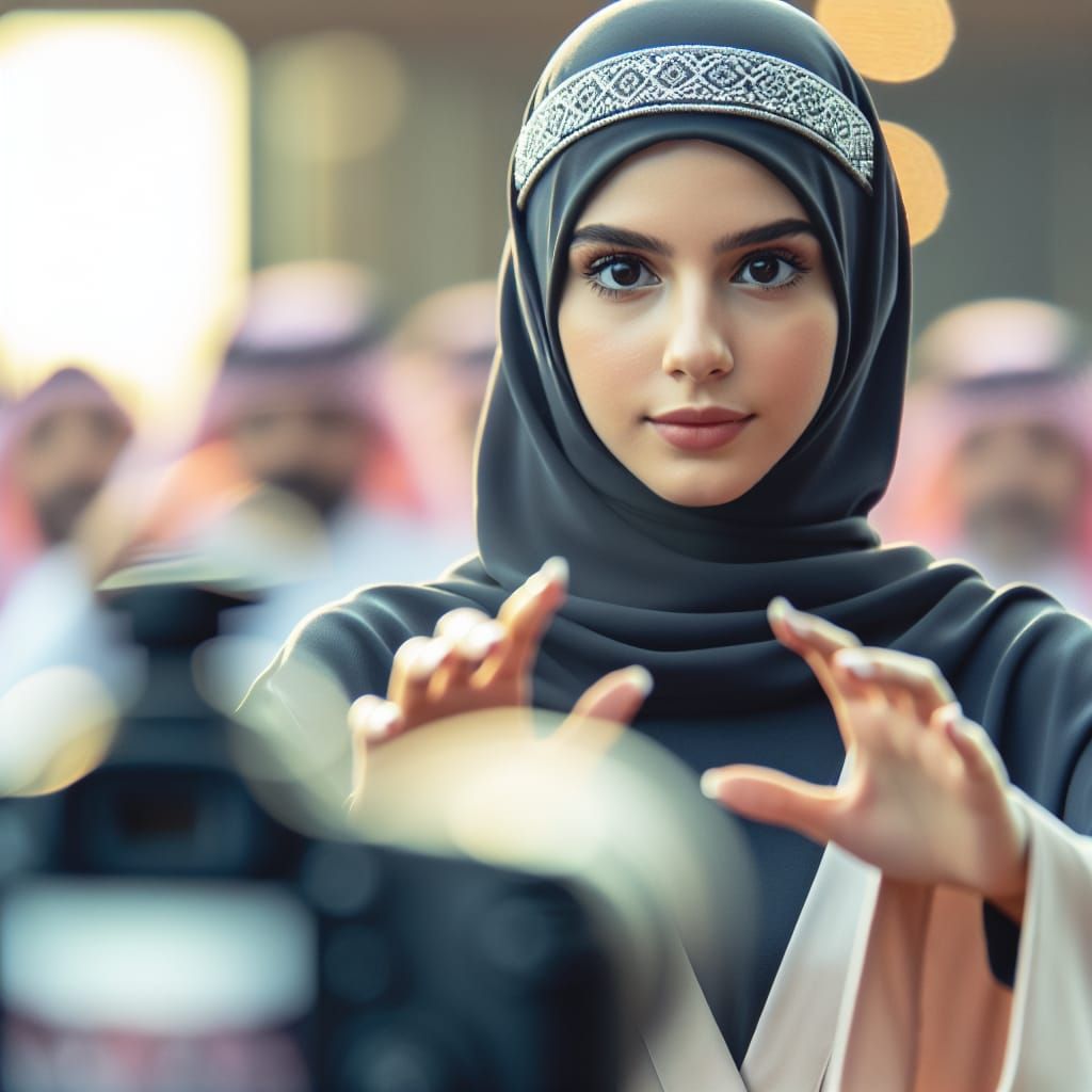 Arabian Hypnotist Captures Stage with Alluring Gaze