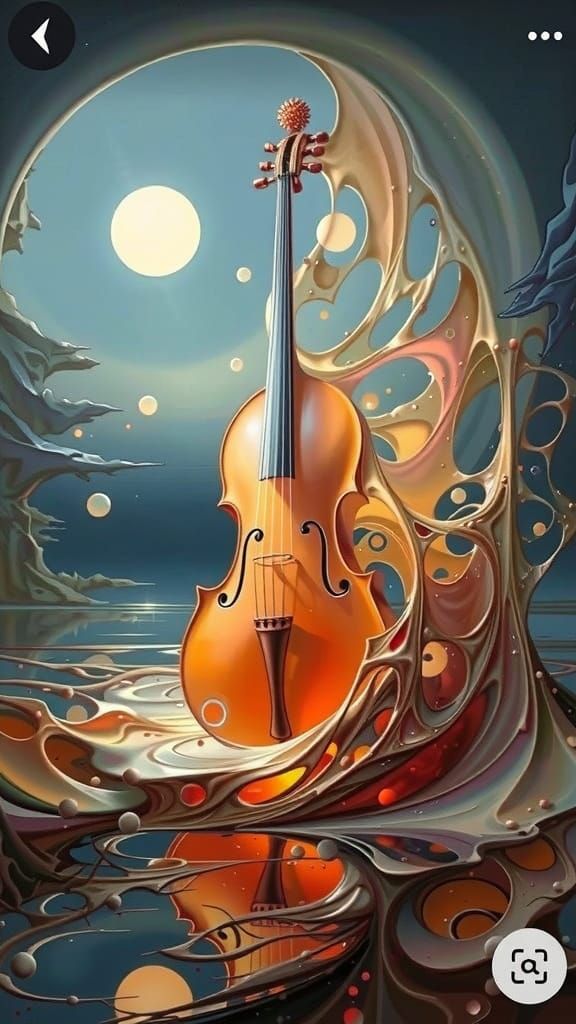 Surrealist Goddess in Cosmic Haze