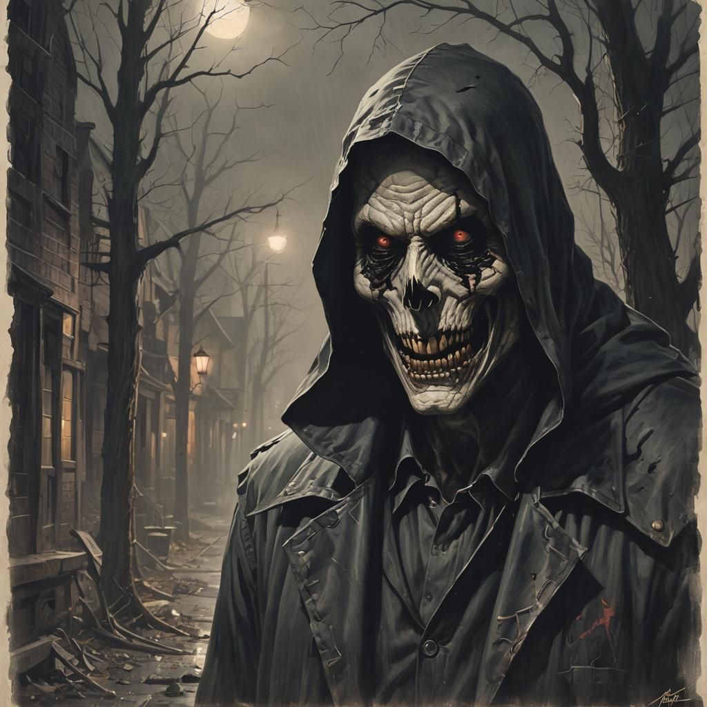 Sinister Night Scene Artwork