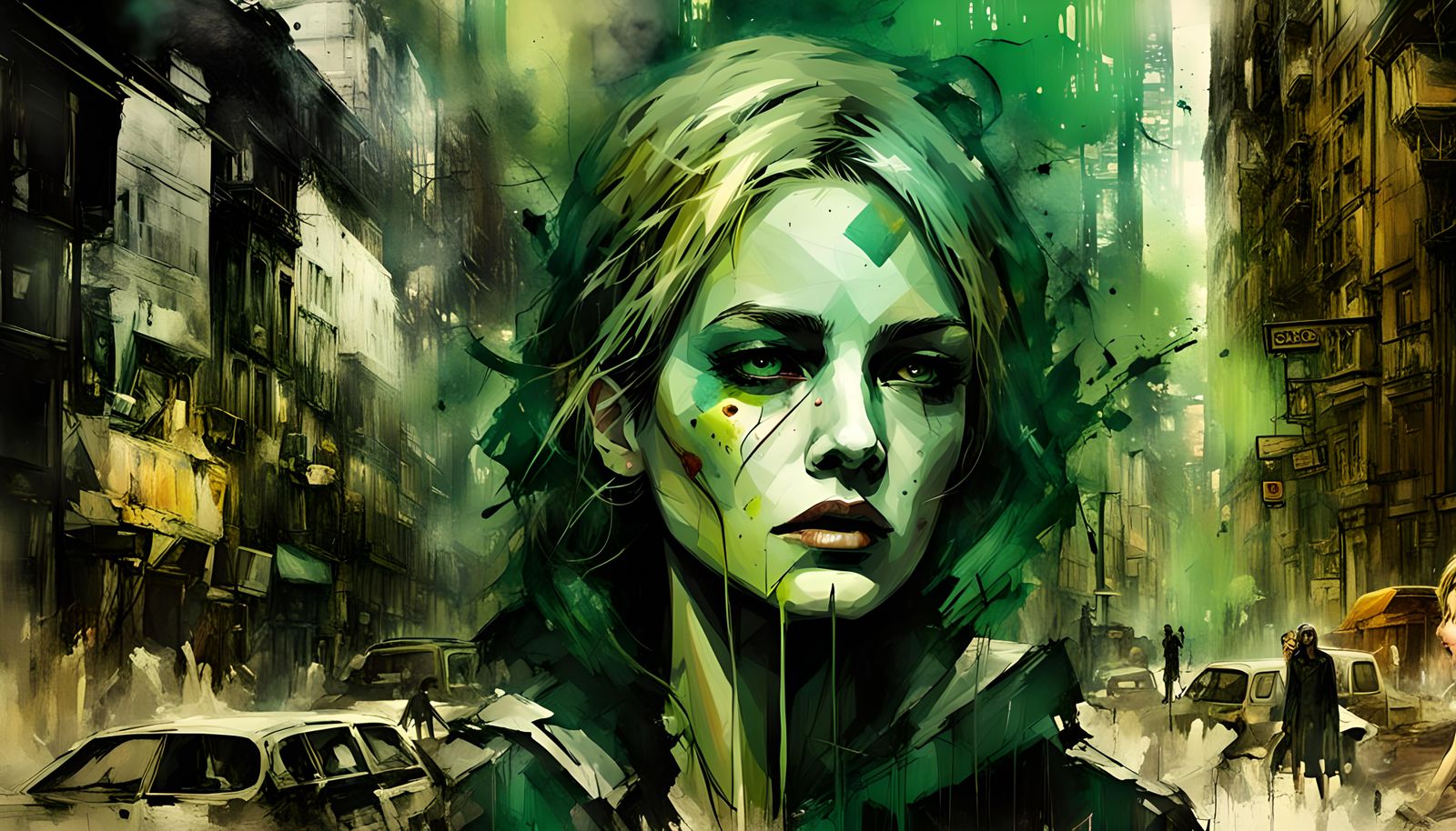 Sensual Stranger in Toxic City: Post-Modern Art