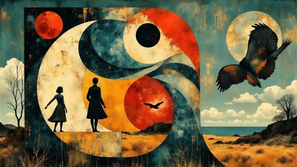 Surreal Dreamlike Imagery in Photographic Illusion Style