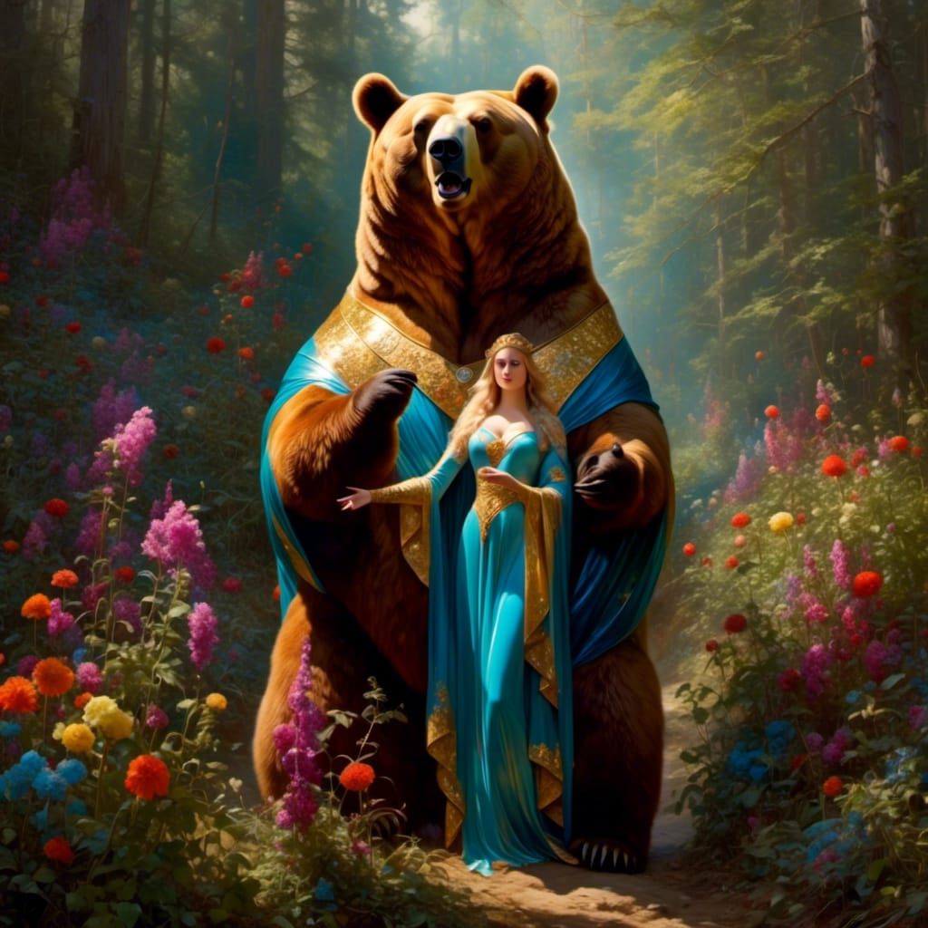 Stylized Character Portrait in Digital Illustration Style