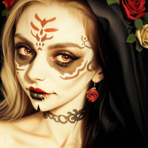 Day of the Dead: Skulls and Roses