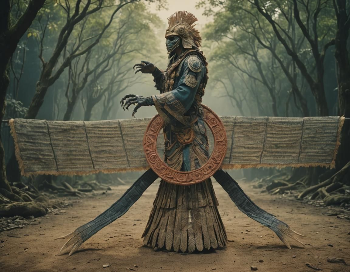 Cinematic Still of Ahura Mazda