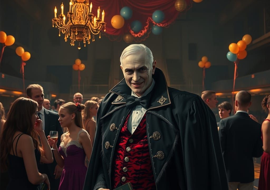 Monster Formal: A Halloween Dance Painting