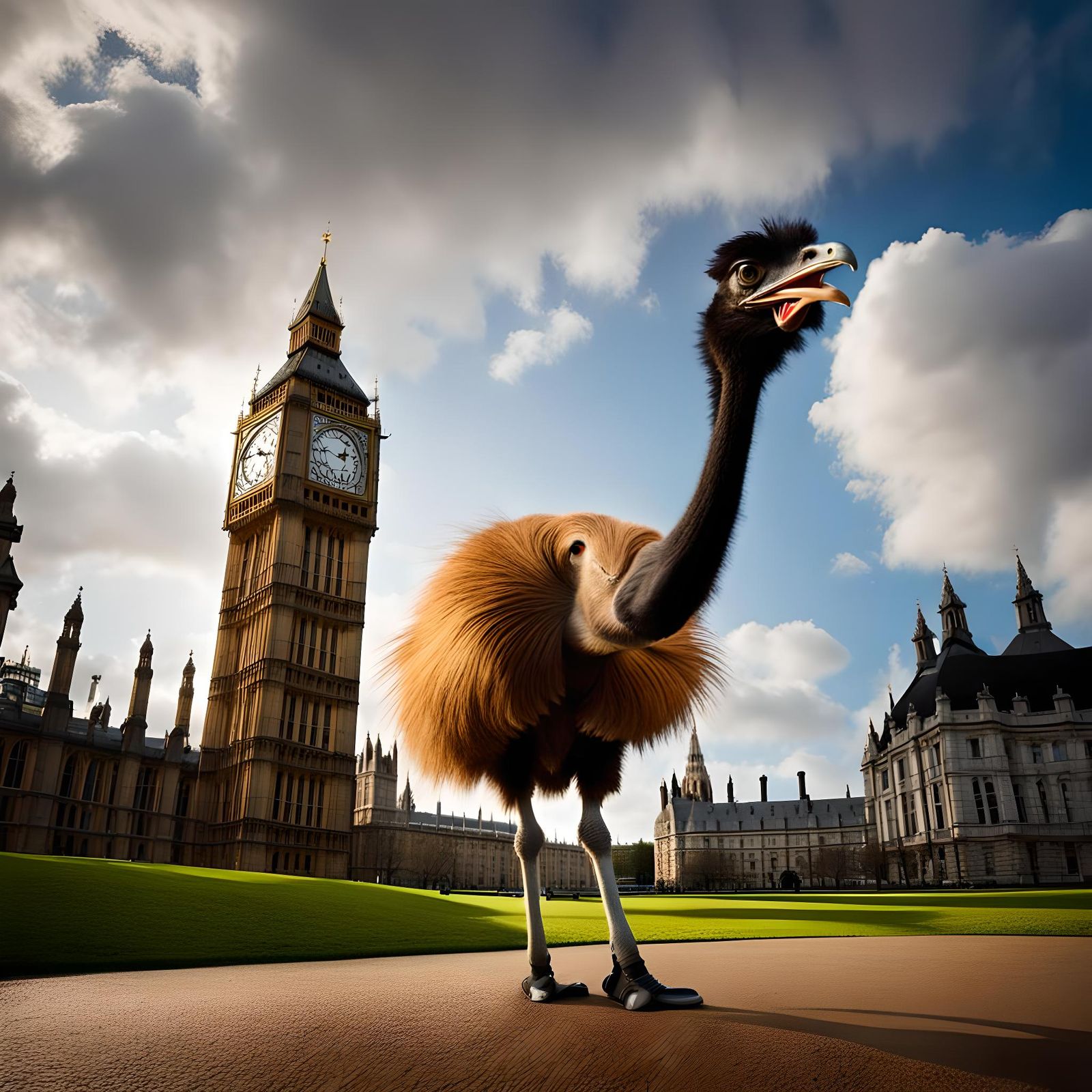 Photobomb: Capturing London’s Big Ben 😂