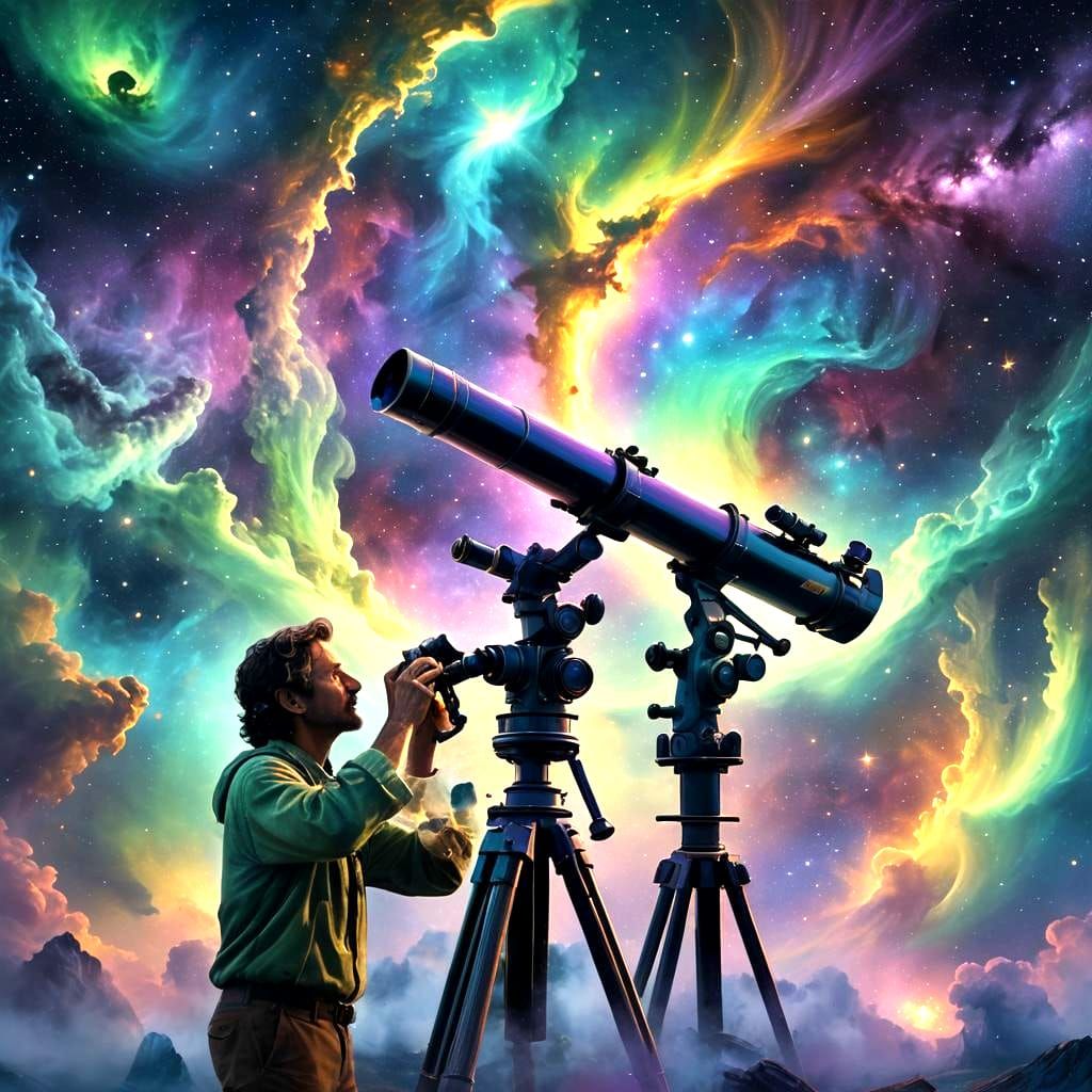 Fantastical Telescope Hunting New Universe Mysteries