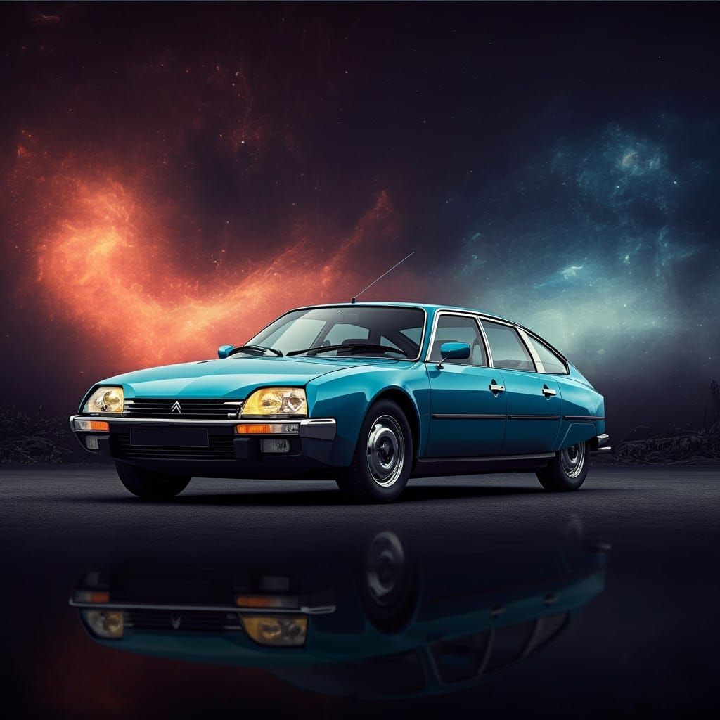 1980 Citroen CX Turbo in Unreal Engine Style