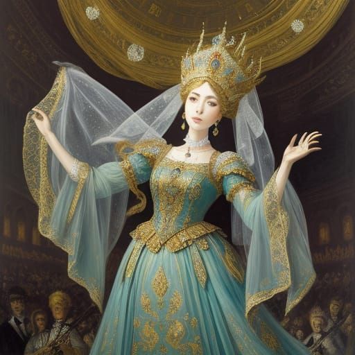 Surreal Characters Disappear in Ensor Goya Style