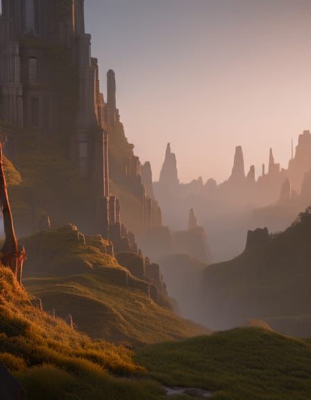 Causes of Biodiversity Loss: Fantastical Matte Painting