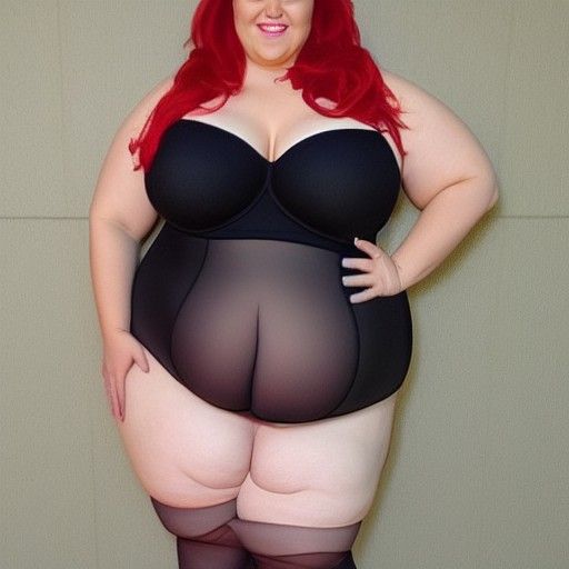 Portrait of a Plus-Size Woman