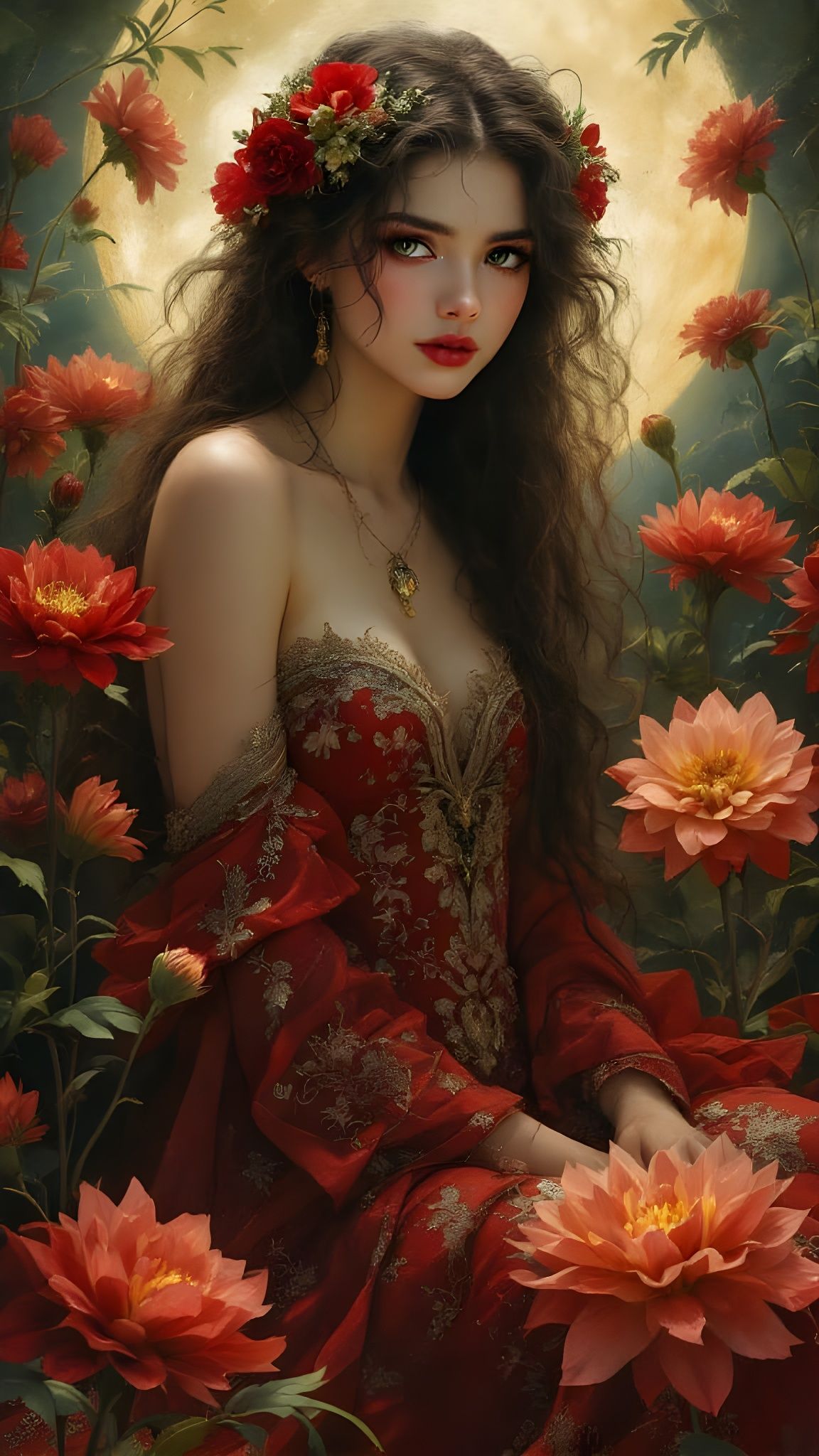 Enchanted Fairy in Oil Painting Style