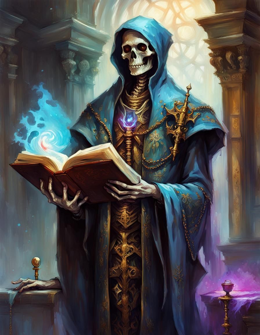 "By the ancient rites of the graveyard, I pronounce you bound, entwined, and forevermore united."