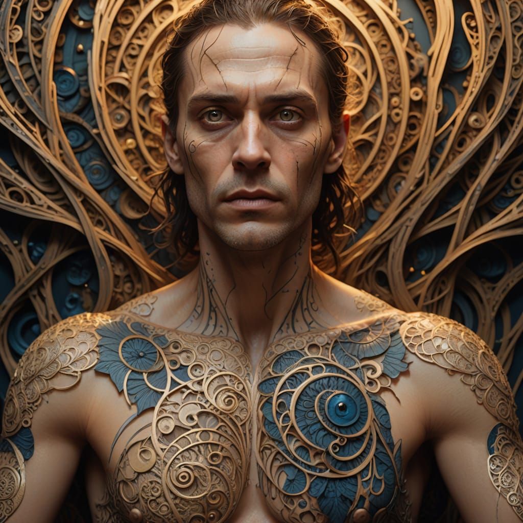 Eerie Creature Emerges from Darkness in Horror Aesthetic