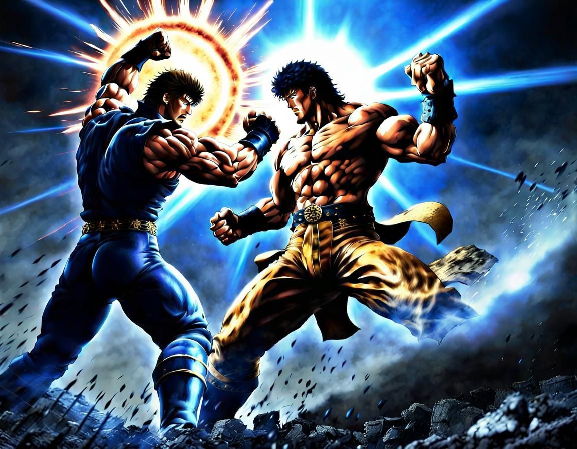 Epic Anime Battle: Gods Clash in Final Showdown