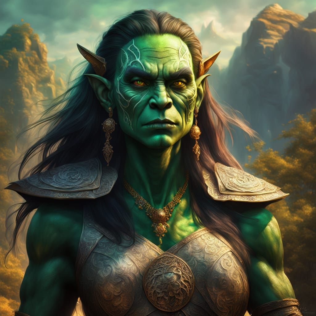 Ethereal Emerald Enchantress