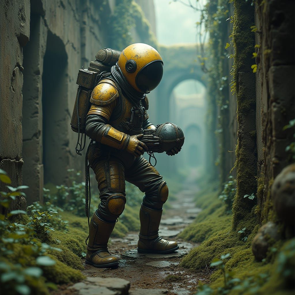 Astronaut Discovers Ancient Ruins in a Haunting, Dreamlike L...