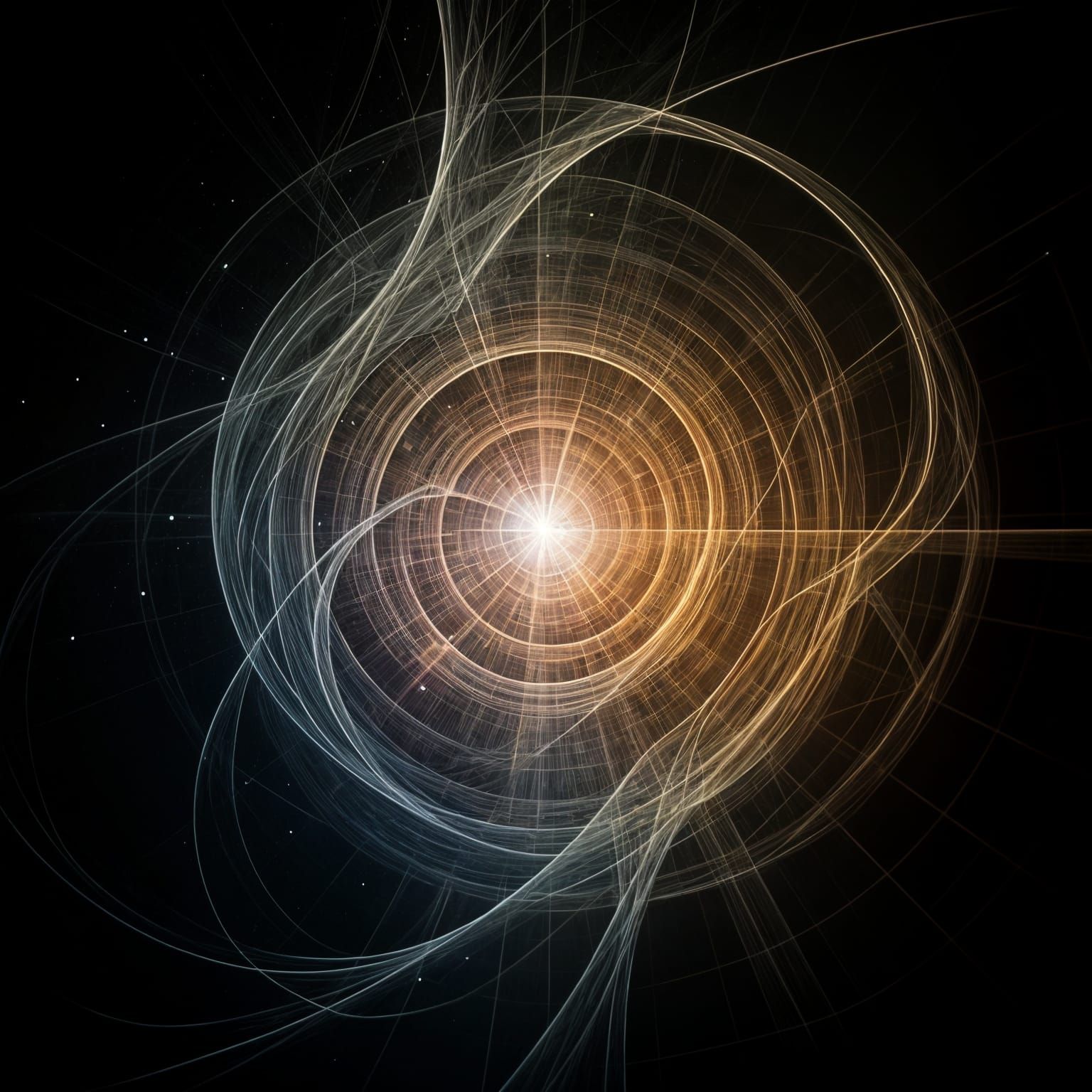 Cosmic Vortex in Infinite Space