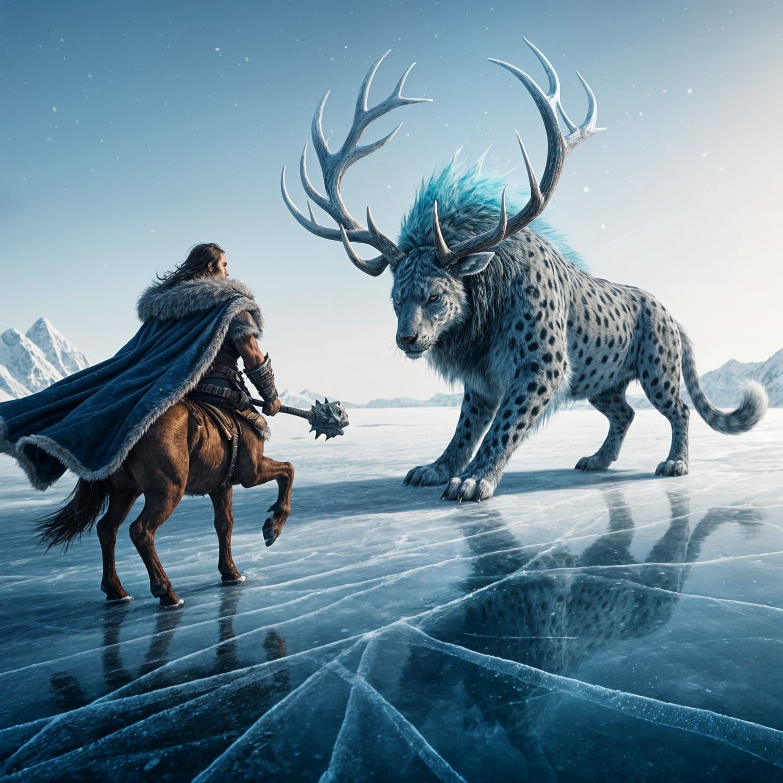 Hybrid Conflict: Centaur vs. Frosthorn Stalker