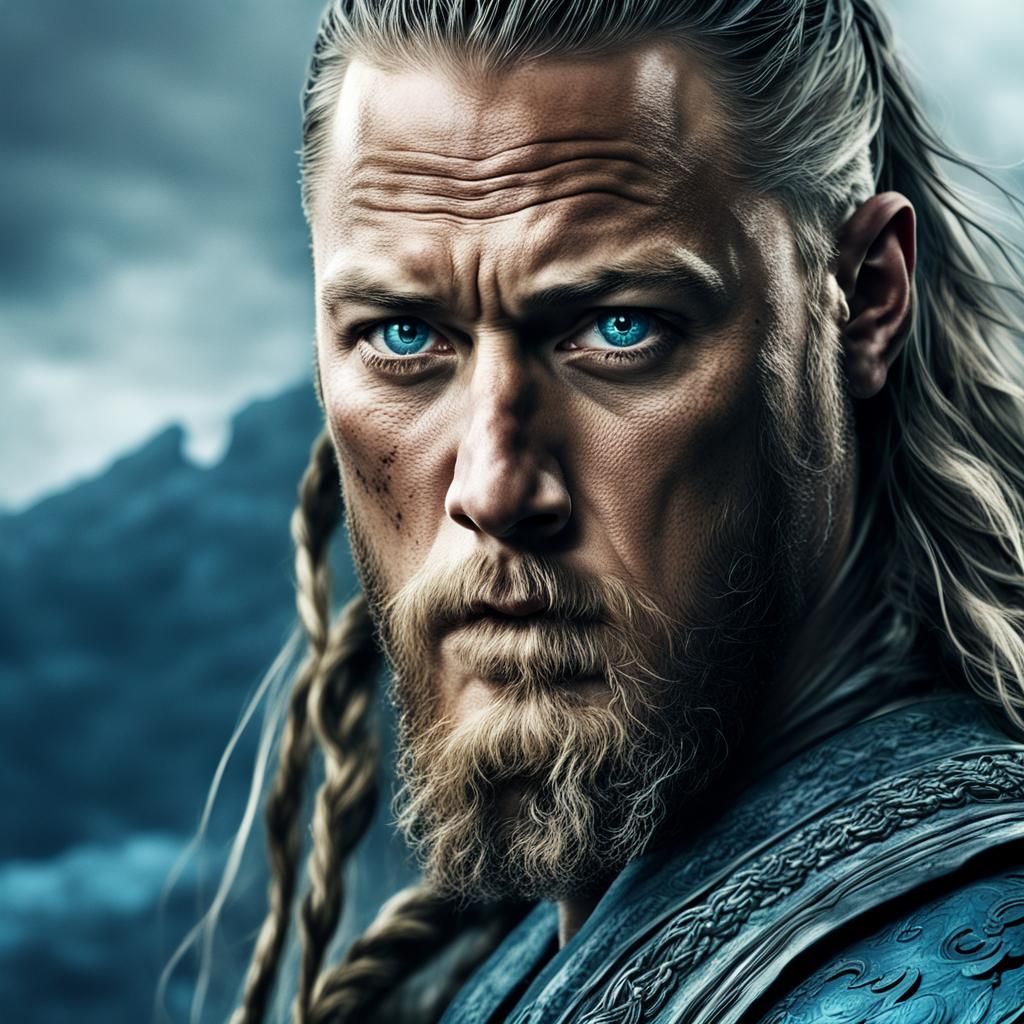 Portrait of a Viking Warrior