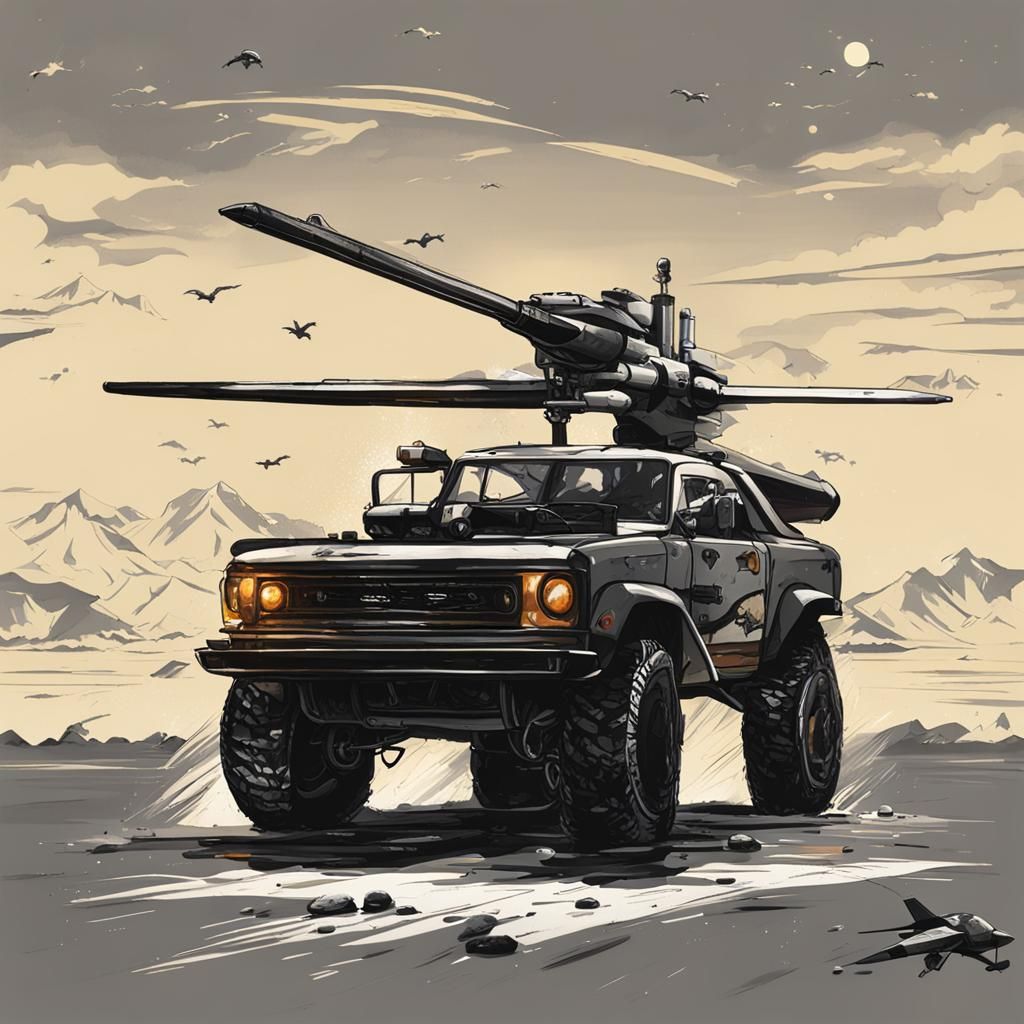 AI Generated Image of a Fighter